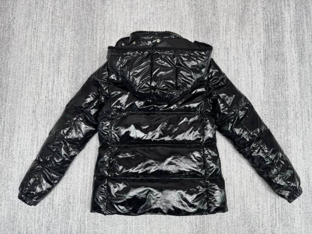110221 New wool woven hooded down jacket Top quliaty 1:1 clothing