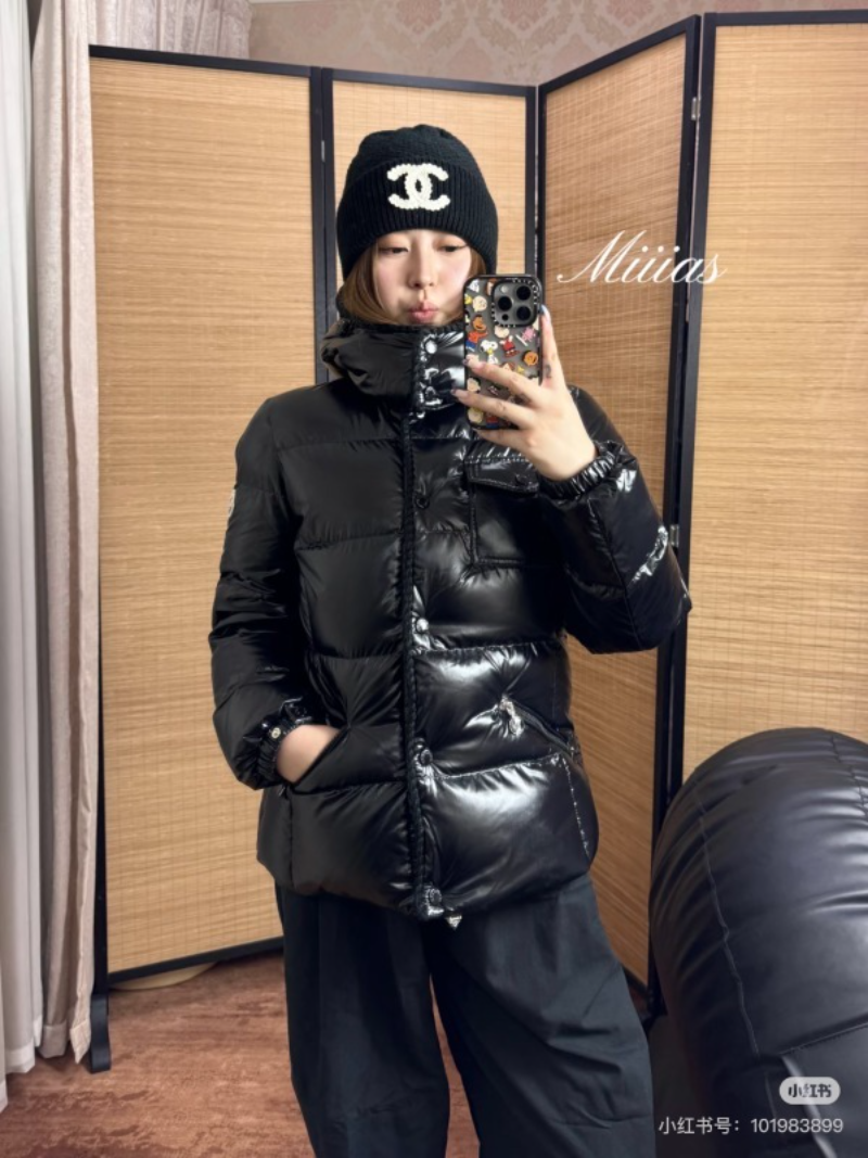 110221 New wool woven hooded down jacket Top quliaty 1:1 clothing