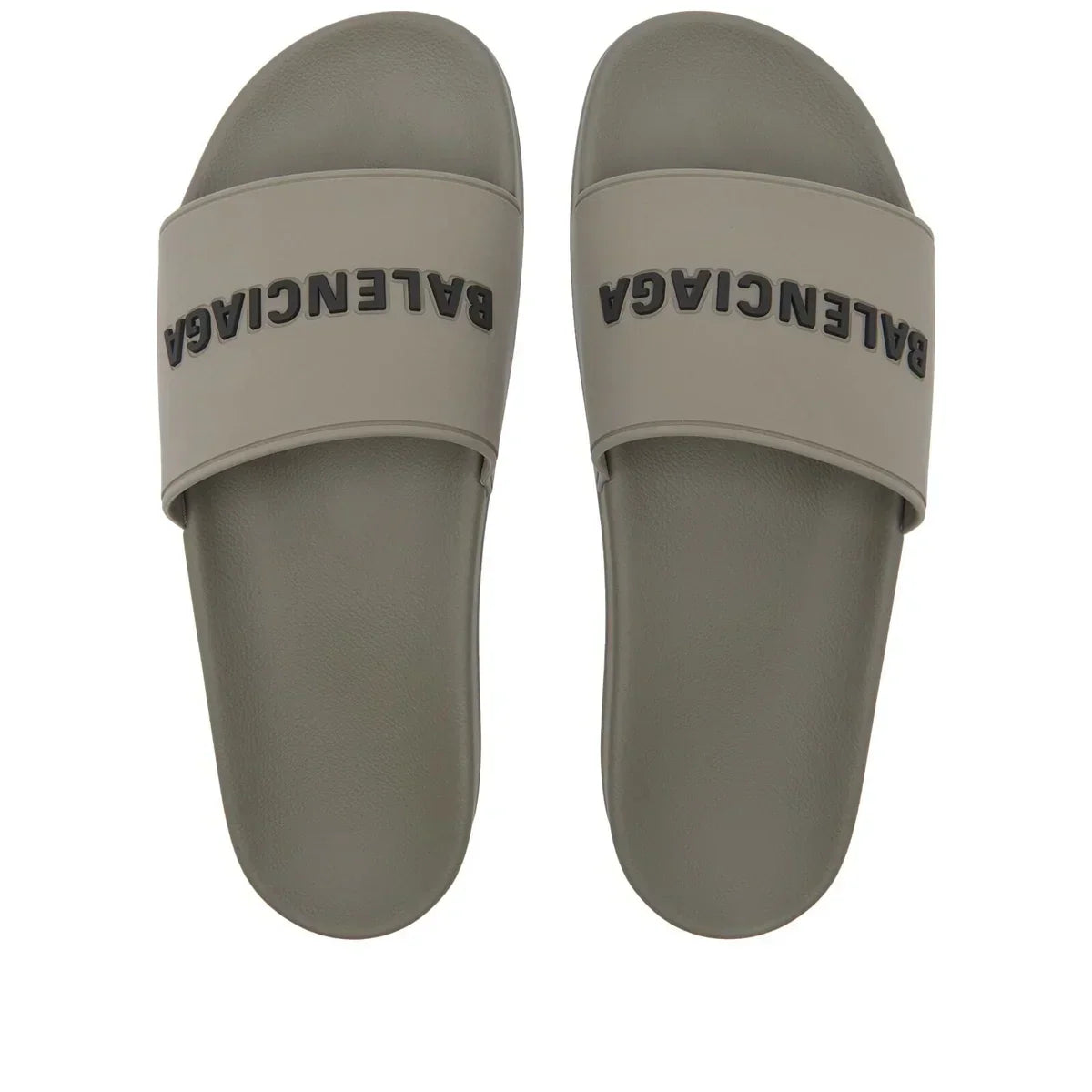 Balenciaga Pool Slides - Grey