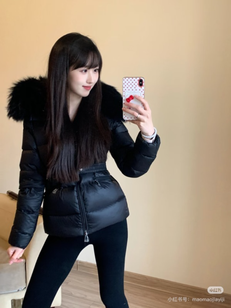 110307 Women's new hooded short down jacket Top quliaty 1:1 clothing