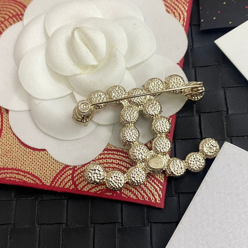 18K Chanel Color Crystal Brooch